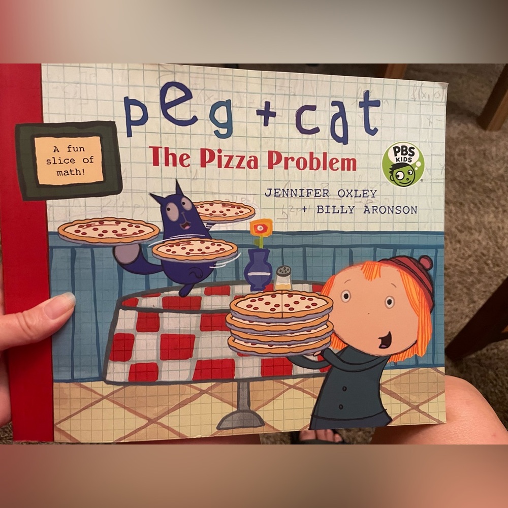 Peg + Cat The Pizza Problem Children’s book